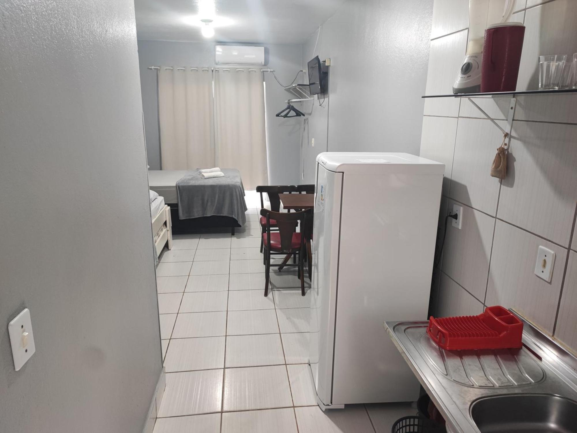 איטפמה Estudios Individual Na Meia Praia Ar, Wifi, Vaga, Cozinha, Tv Smart - 6 X No Cartao Sem Juros מראה חיצוני תמונה